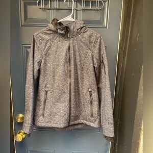Free Country Heather Gray Fleece Jacket